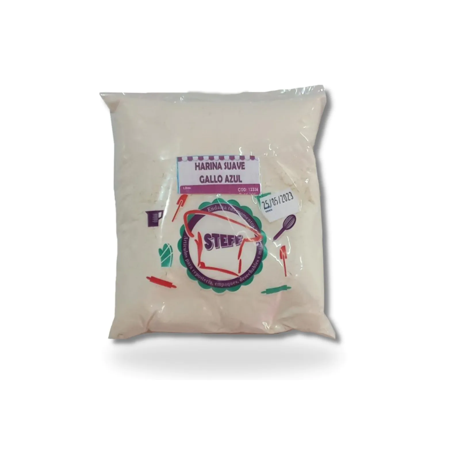 Harina Suave Gallo Azul