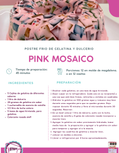 Pink Mosaico